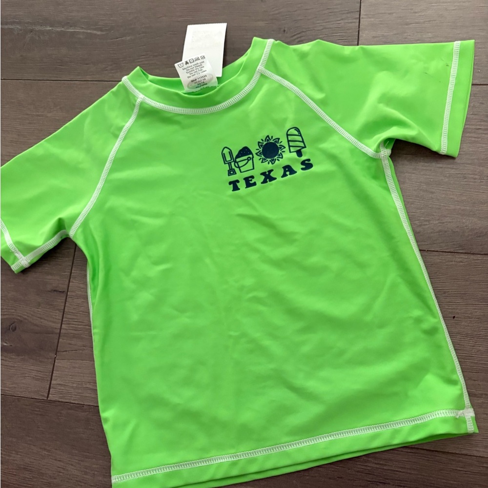 Boys Texas Rash Guard Size 4T